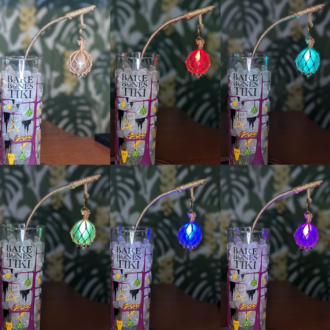 Rainbow Pearl Sea Light Swizzle Lit Colors